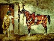 charles emile callande cheval arabe oil painting artist